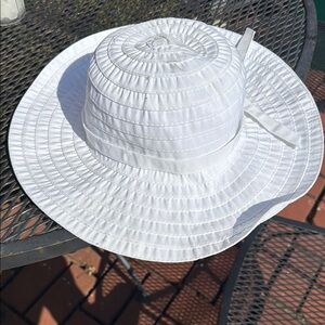 Scala White Sun Hat
